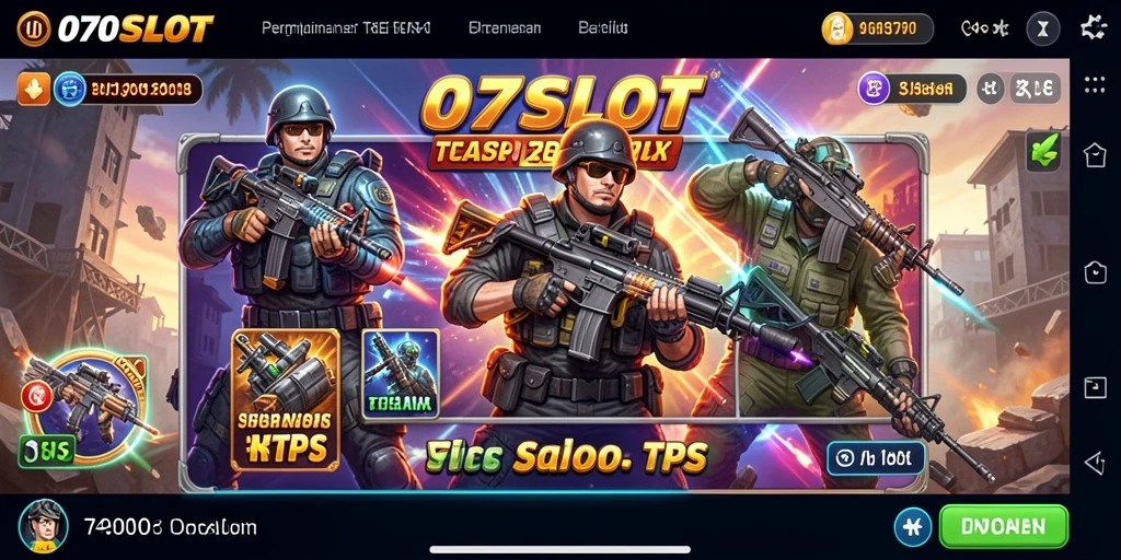 Tampilan gameplay 070SLOT yang menarik dan penuh warna.