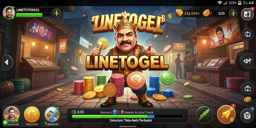 Tampilan gameplay menarik dari LINETOGEL dengan berbagai teka-teki menantang.
