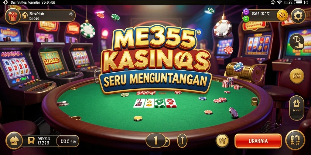 Tampilan gameplay ME355 yang menegangkan dan penuh warna.