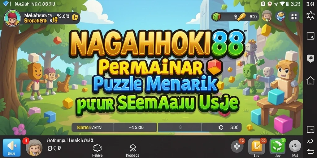 Tampilan gameplay NAGAHOKI88 yang menantang dan penuh warna.