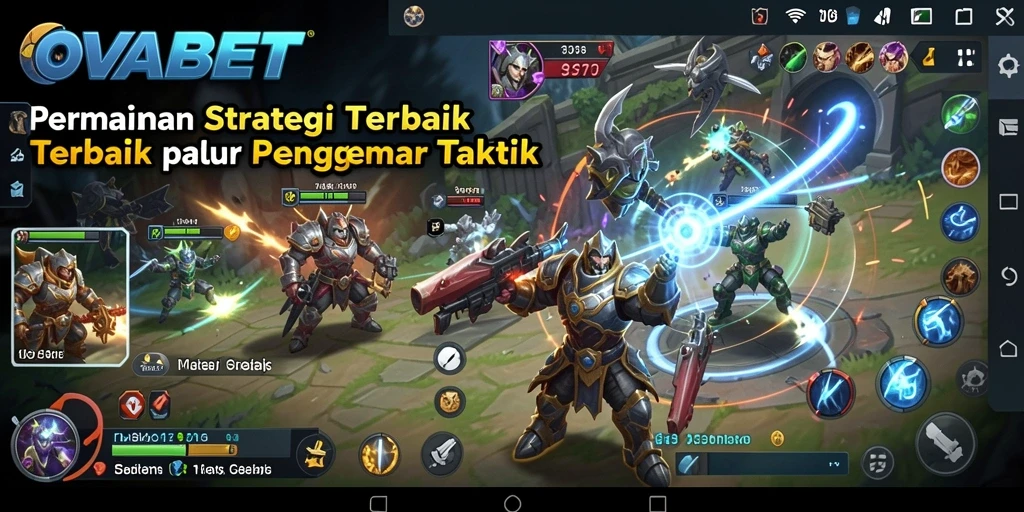 Tampilan gameplay OVABET yang menegangkan dan strategis.