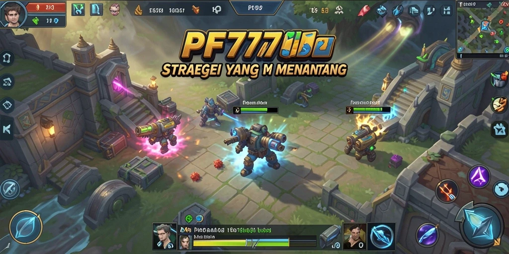 Tampilan gameplay PF777 yang menarik dengan elemen strategi.