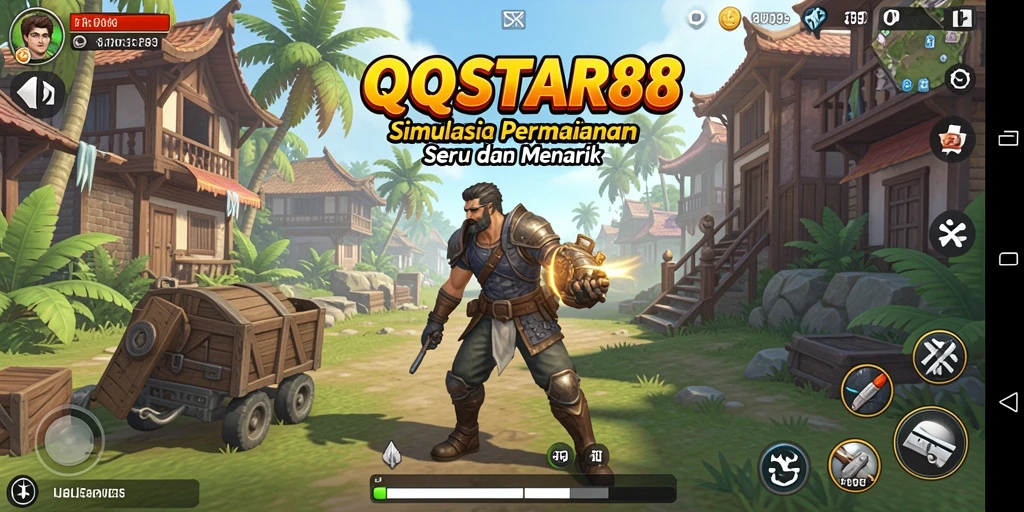 Tampilan gameplay QQSTAR88 yang memukau dan interaktif.