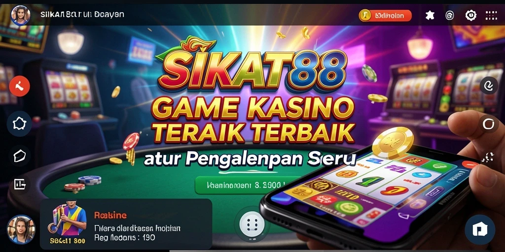 Tampilan gameplay menarik dari SIKAT88 yang mendebarkan.