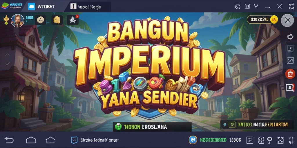 Gameplay seru dan interaktif dari WTOBET yang menampilkan tantangan bisnis.