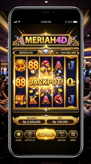 Halaman unduh aplikasi di meriah4d yang sederhana dan jelas.